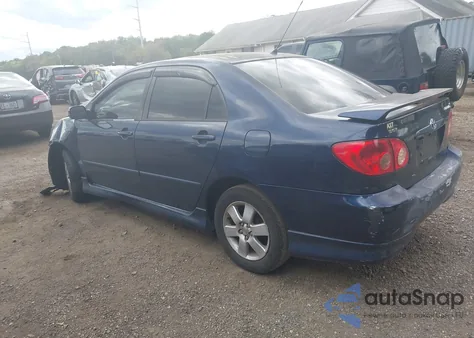 2005 Toyota Corolla S from USA, damaged, VIN 2T1BR32E75C354670